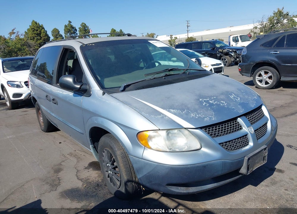2002 DODGE CARAVAN SE VIN: 1B4GP25332B713634