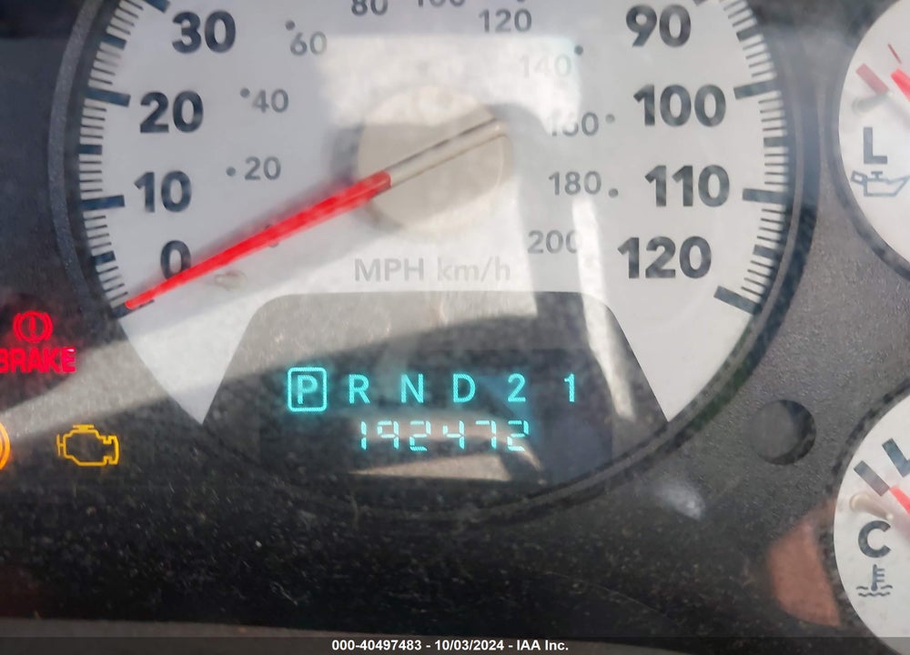 2006 DODGE RAM 1500 LARAMIE VIN: 3D7KR19D86G220121
