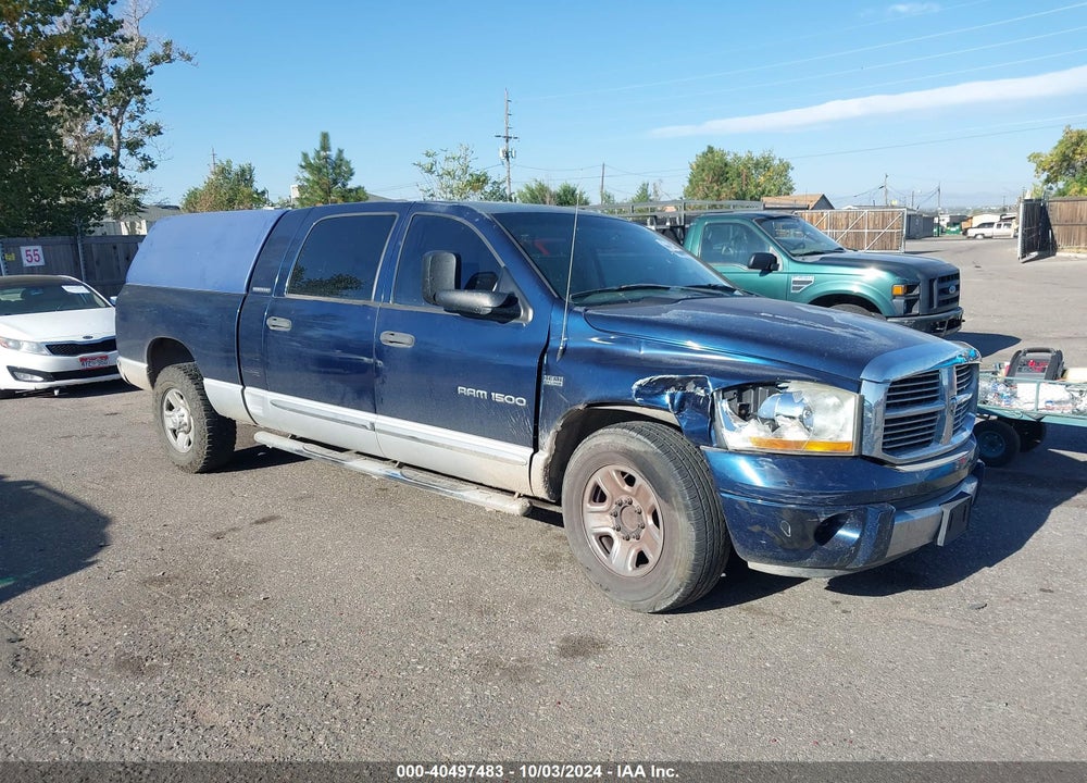 2006 DODGE RAM 1500 LARAMIE VIN: 3D7KR19D86G220121