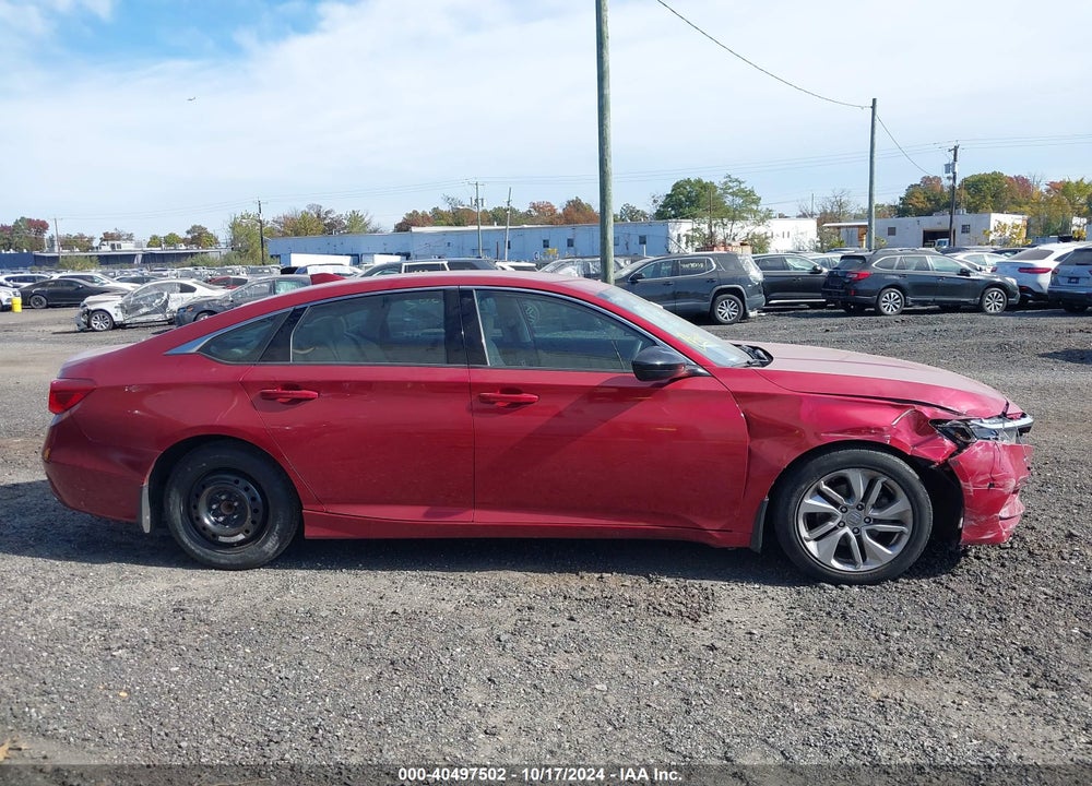 2018 HONDA ACCORD LX VIN: 1HGCV1F19JA211344