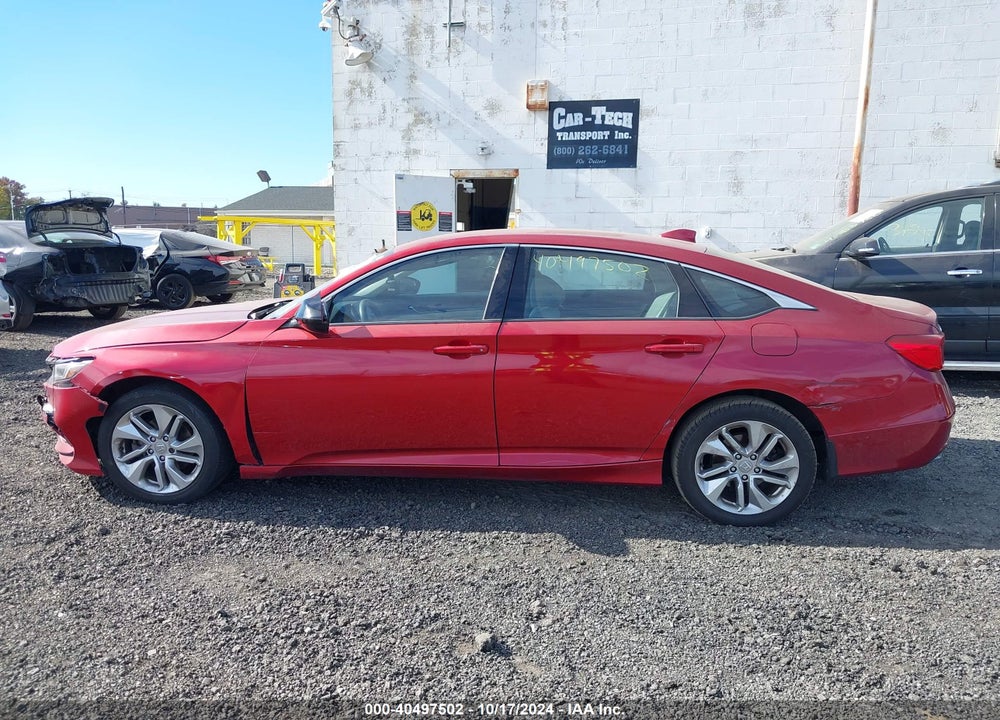 2018 HONDA ACCORD LX VIN: 1HGCV1F19JA211344