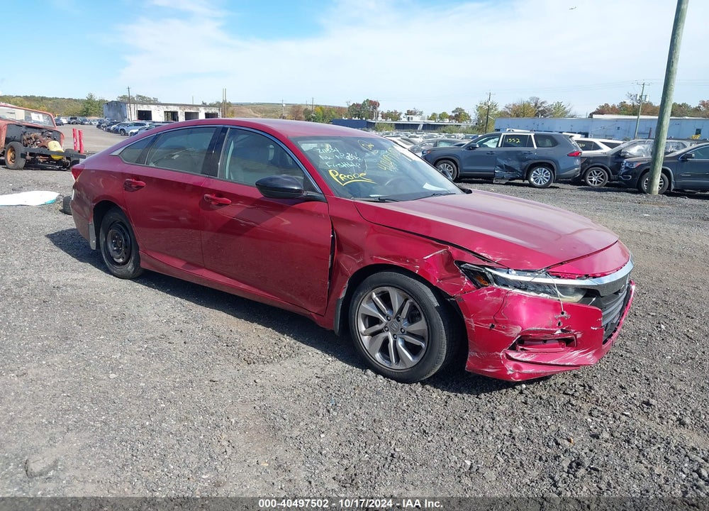 2018 HONDA ACCORD LX VIN: 1HGCV1F19JA211344