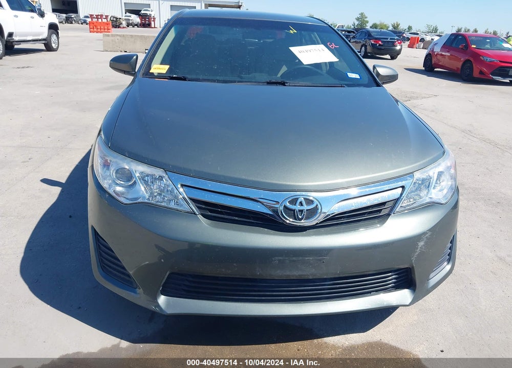 2012 TOYOTA CAMRY LE VIN: 4T4BF1FKXCR245280