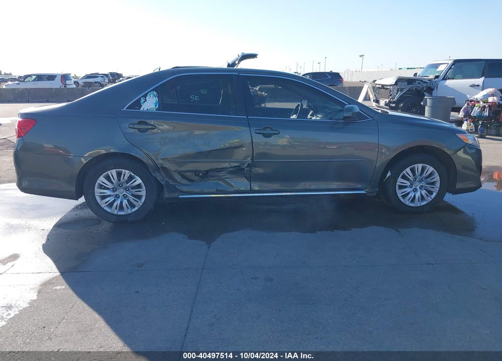 2012 TOYOTA CAMRY LE VIN: 4T4BF1FKXCR245280