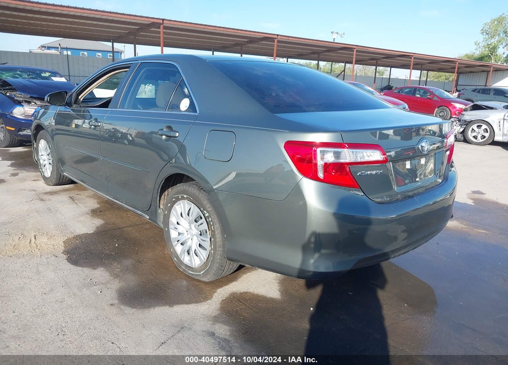 2012 TOYOTA CAMRY LE VIN: 4T4BF1FKXCR245280