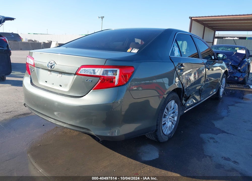 2012 TOYOTA CAMRY LE VIN: 4T4BF1FKXCR245280