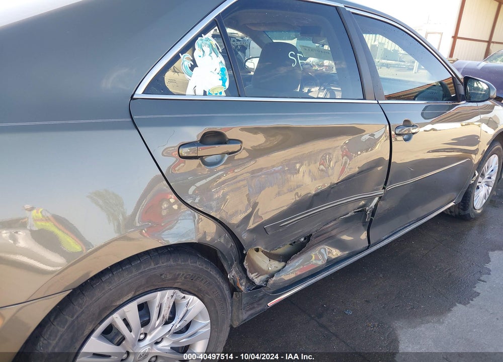 2012 TOYOTA CAMRY LE VIN: 4T4BF1FKXCR245280