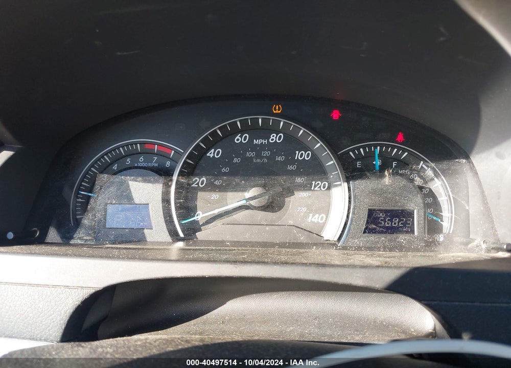 2012 TOYOTA CAMRY LE VIN: 4T4BF1FKXCR245280