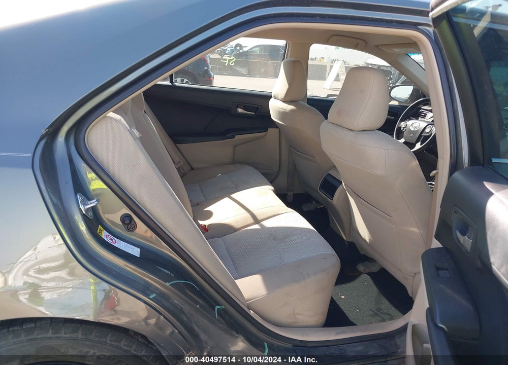 2012 TOYOTA CAMRY LE VIN: 4T4BF1FKXCR245280