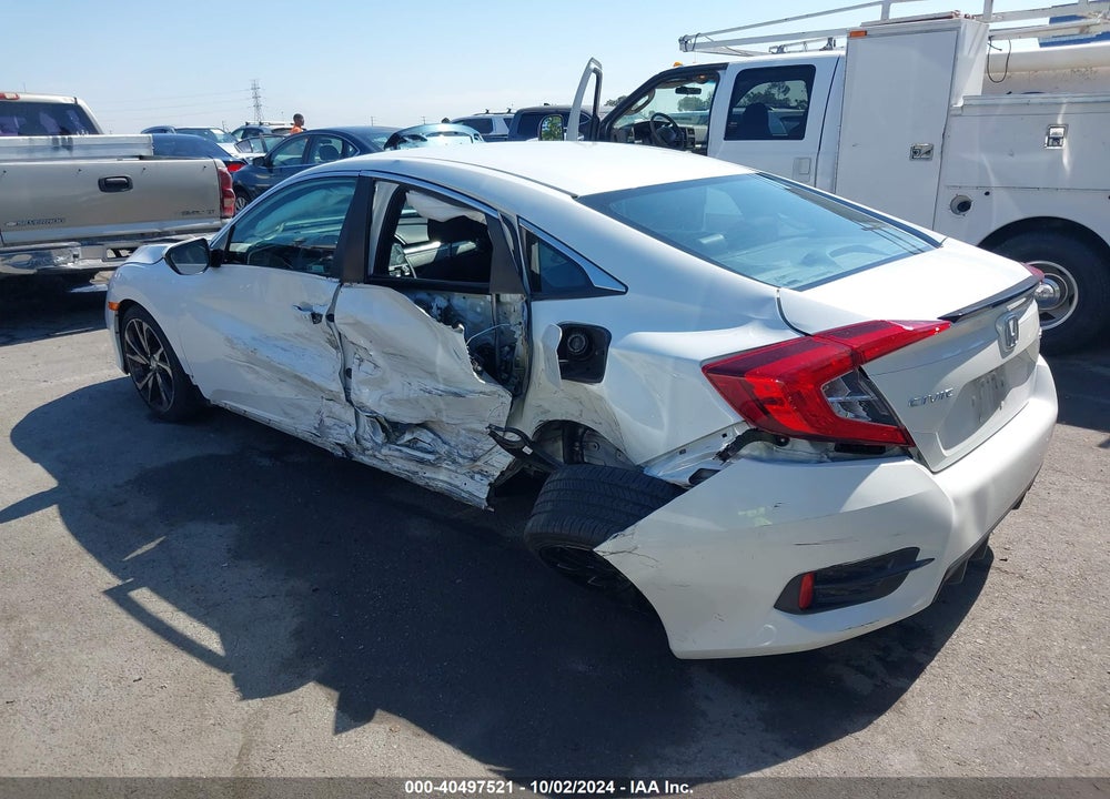 2020 HONDA CIVIC SPORT VIN: 2HGFC2F86LH586814