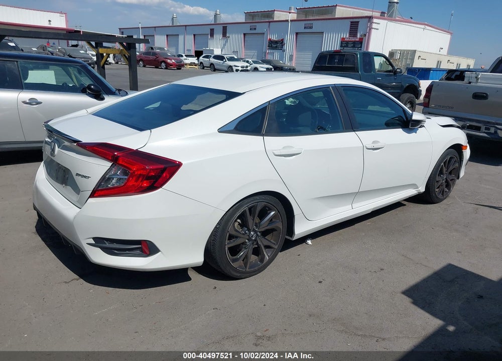 2020 HONDA CIVIC SPORT VIN: 2HGFC2F86LH586814