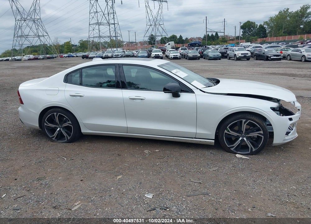 2023 VOLVO S60 B5 CORE DARK THEME VIN: 7JRL12FV0PG240838