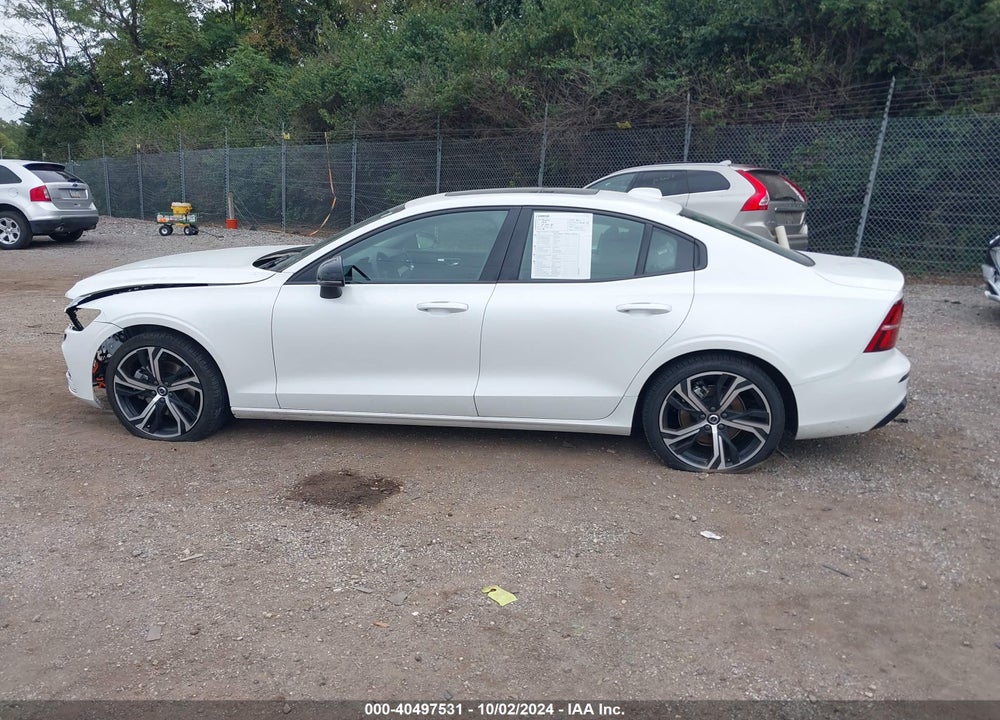 2023 VOLVO S60 B5 CORE DARK THEME VIN: 7JRL12FV0PG240838