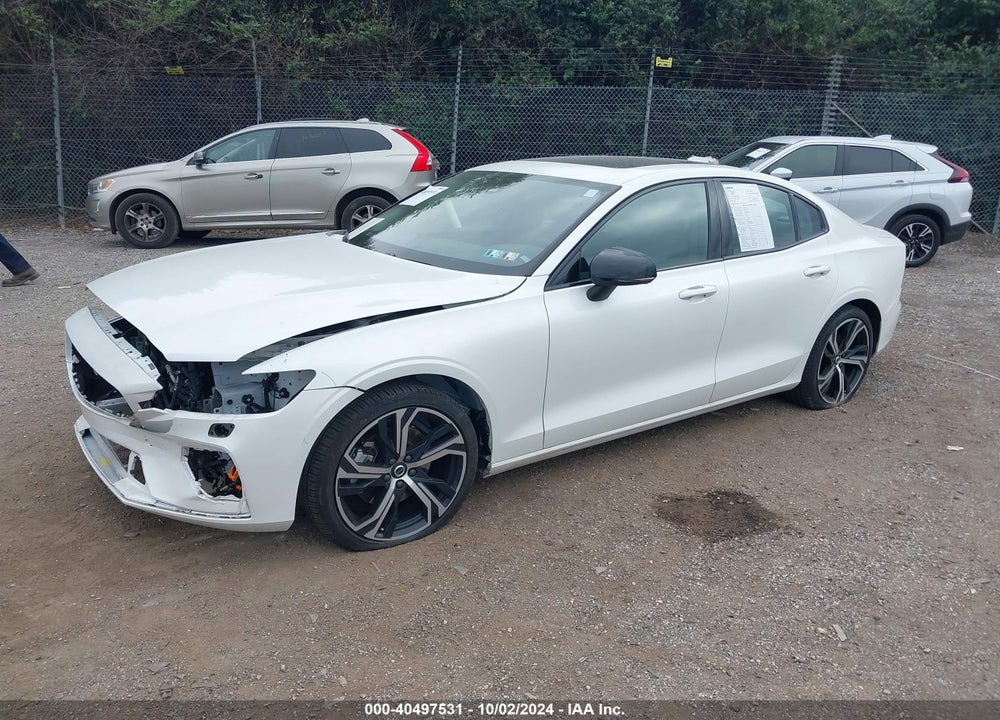 2023 VOLVO S60 B5 CORE DARK THEME VIN: 7JRL12FV0PG240838