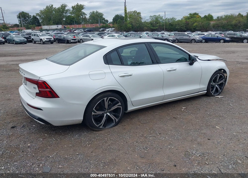 2023 VOLVO S60 B5 CORE DARK THEME VIN: 7JRL12FV0PG240838
