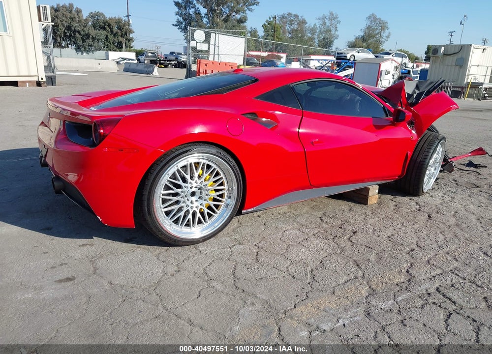 2016 FERRARI 488 GTB VIN: ZFF79ALA4G0217349