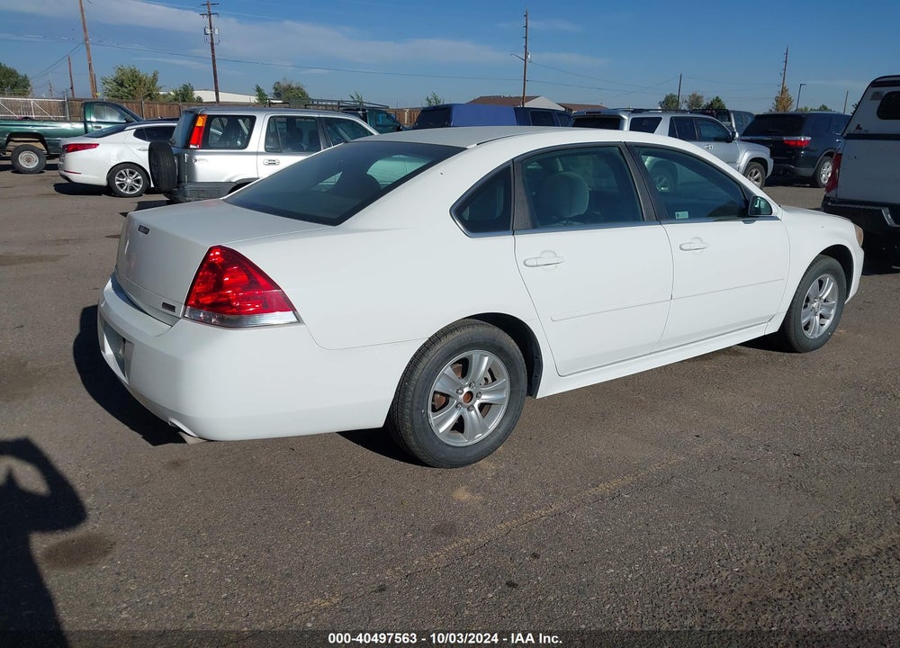 2013 CHEVROLET IMPALA VIN: 2G1WF5E31D1249807
