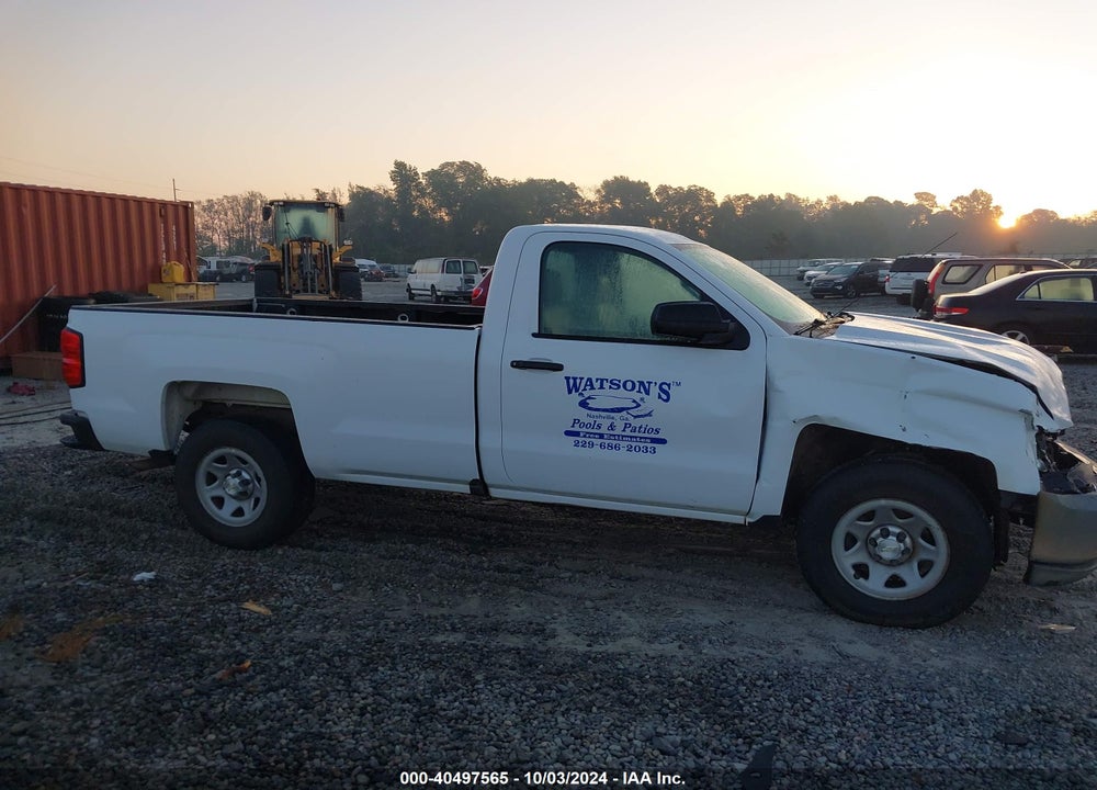 2016 CHEVROLET SILVERADO 1500 WT VIN: 1GCNCNEH6GZ409358