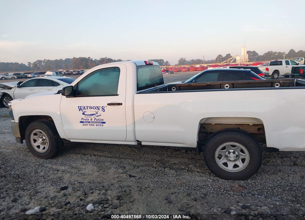 2016 CHEVROLET SILVERADO 1500 WT VIN: 1GCNCNEH6GZ409358