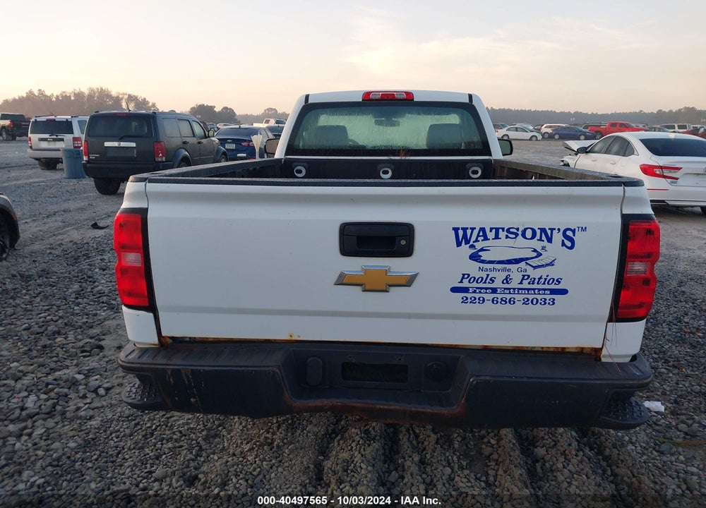 2016 CHEVROLET SILVERADO 1500 WT VIN: 1GCNCNEH6GZ409358