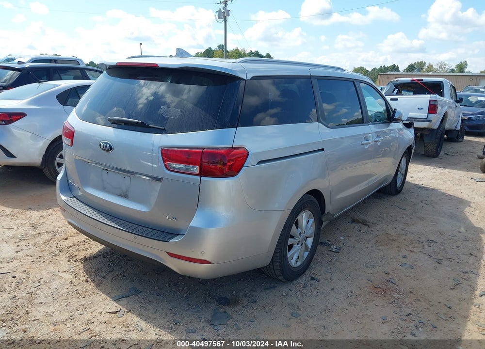 2016 KIA SEDONA LX VIN: KNDMB5C10G6092943