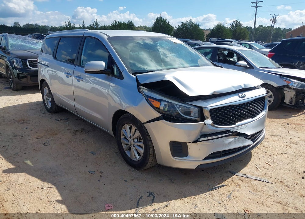 2016 KIA SEDONA LX VIN: KNDMB5C10G6092943