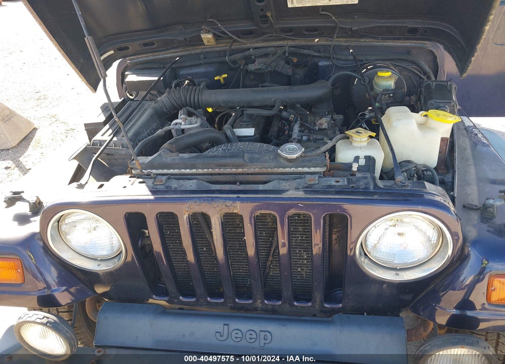 1998 JEEP WRANGLER SPORT VIN: 1J4FY19S1WP723752