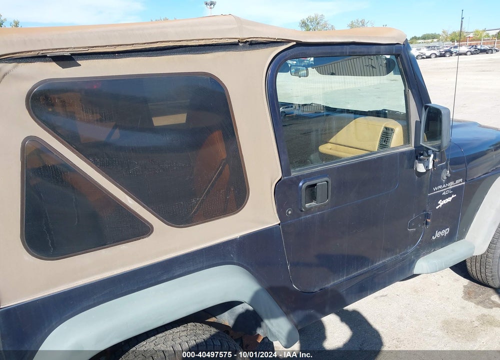 1998 JEEP WRANGLER SPORT VIN: 1J4FY19S1WP723752