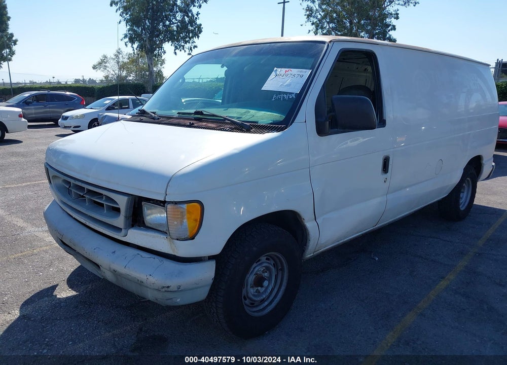2001 FORD E-150 COMMERCIAL/RECREATIONAL VIN: 1FTRE14261HA02624