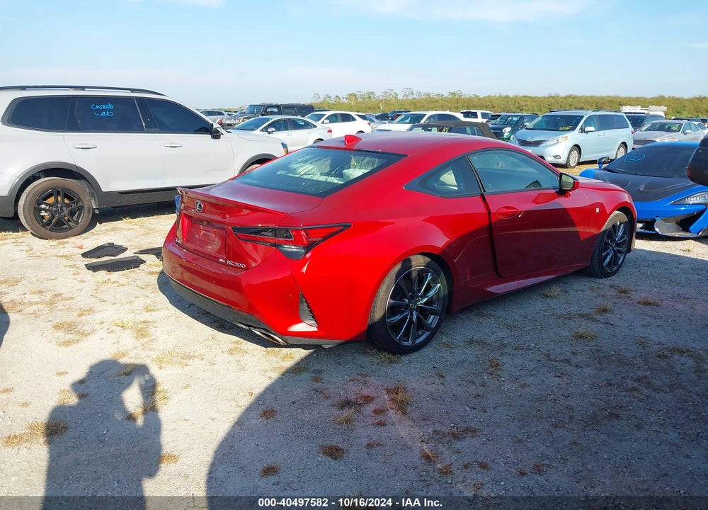 2019 LEXUS RC 300 F-SPORT VIN: JTHS85BC4K5005583