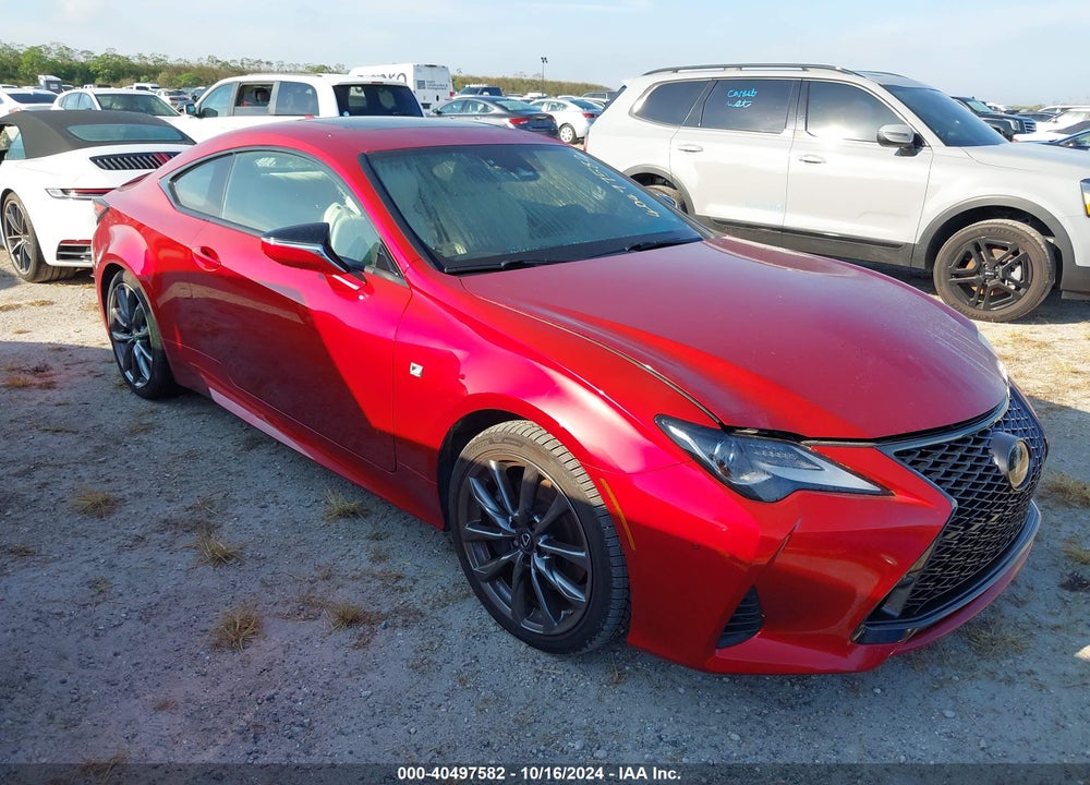 2019 LEXUS RC 300 F-SPORT VIN: JTHS85BC4K5005583