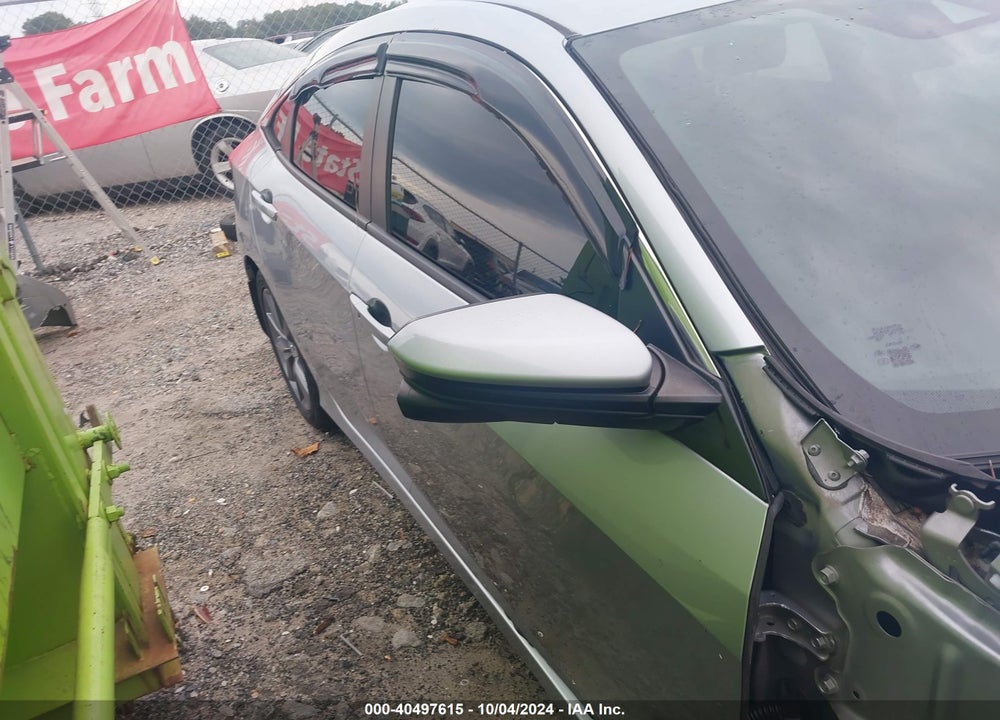 2019 HONDA CIVIC EX VIN: 19XFC1F34KE013160