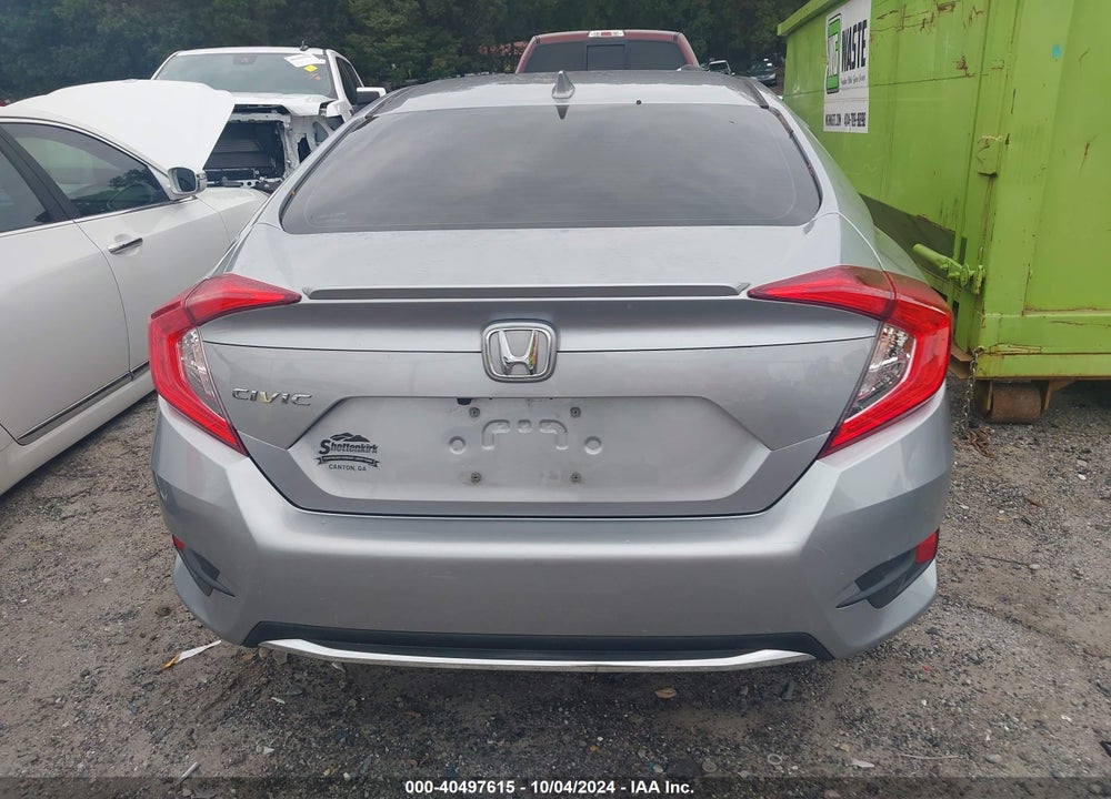 2019 HONDA CIVIC EX VIN: 19XFC1F34KE013160