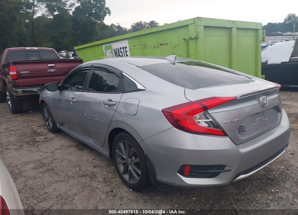 2019 HONDA CIVIC EX VIN: 19XFC1F34KE013160