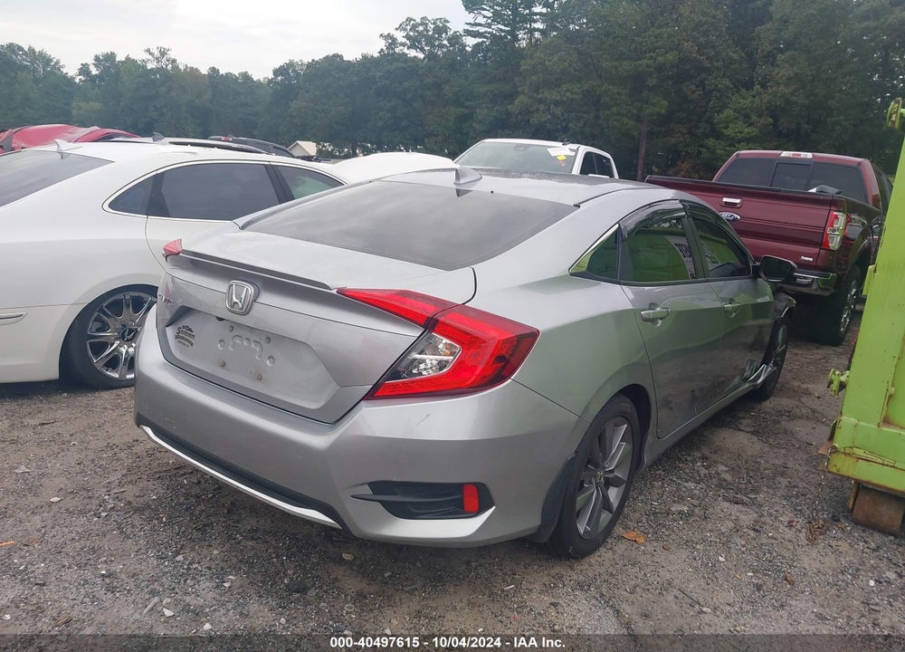 2019 HONDA CIVIC EX VIN: 19XFC1F34KE013160