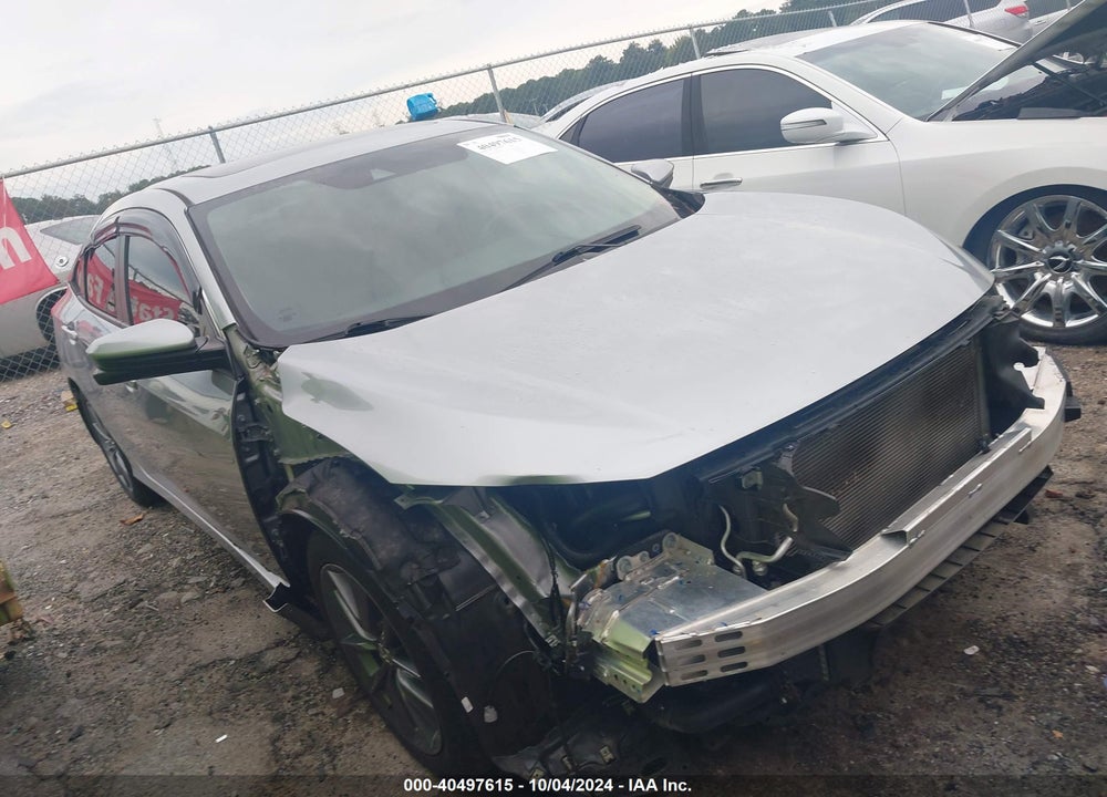 2019 HONDA CIVIC EX VIN: 19XFC1F34KE013160