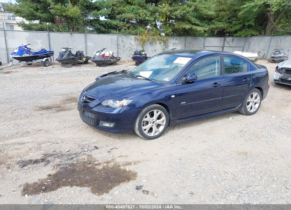 2008 MAZDA 3 S GRAND TOURING VIN: JM1BK324X81148182