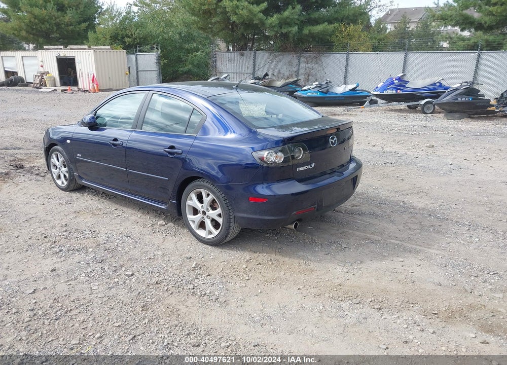 2008 MAZDA 3 S GRAND TOURING VIN: JM1BK324X81148182