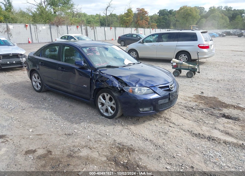 2008 MAZDA 3 S GRAND TOURING VIN: JM1BK324X81148182