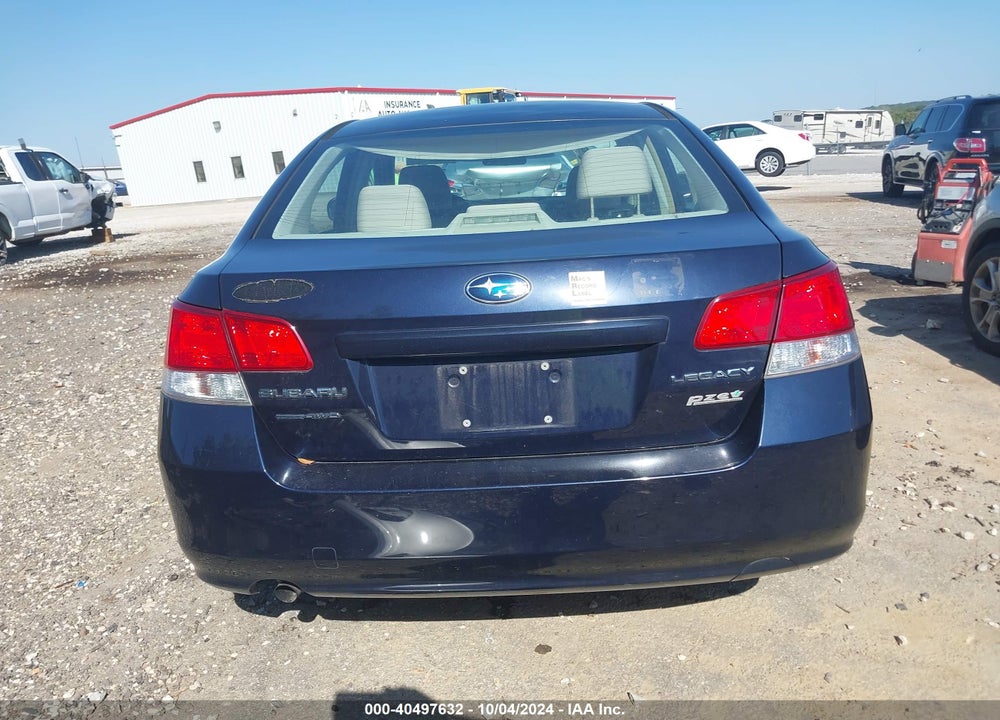2013 SUBARU LEGACY 2.5I VIN: 4S3BMBA65D3036492