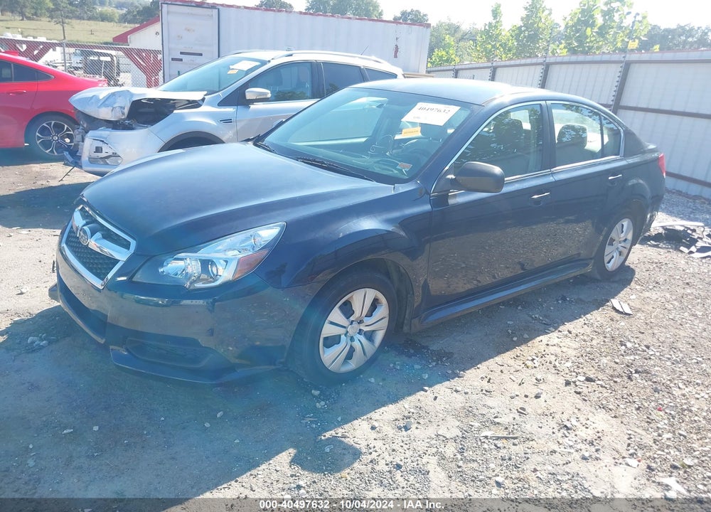 2013 SUBARU LEGACY 2.5I VIN: 4S3BMBA65D3036492