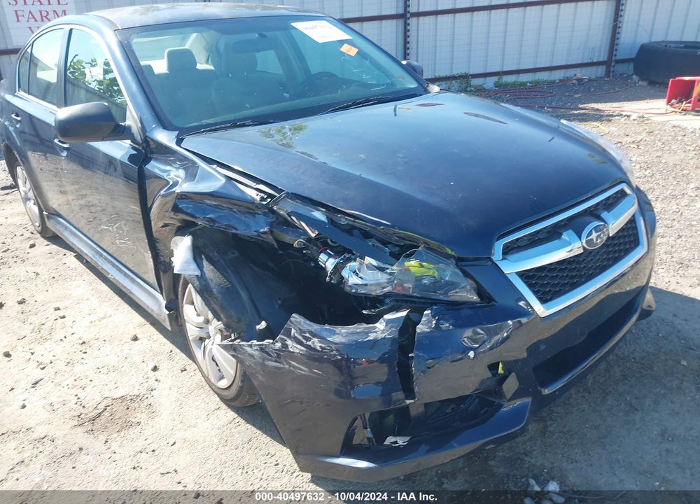 2013 SUBARU LEGACY 2.5I VIN: 4S3BMBA65D3036492