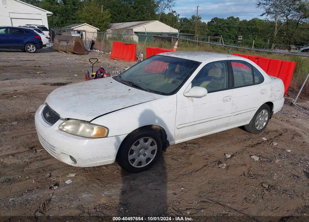 2001 NISSAN SENTRA GXE VIN: 3N1CB51D71L493219
