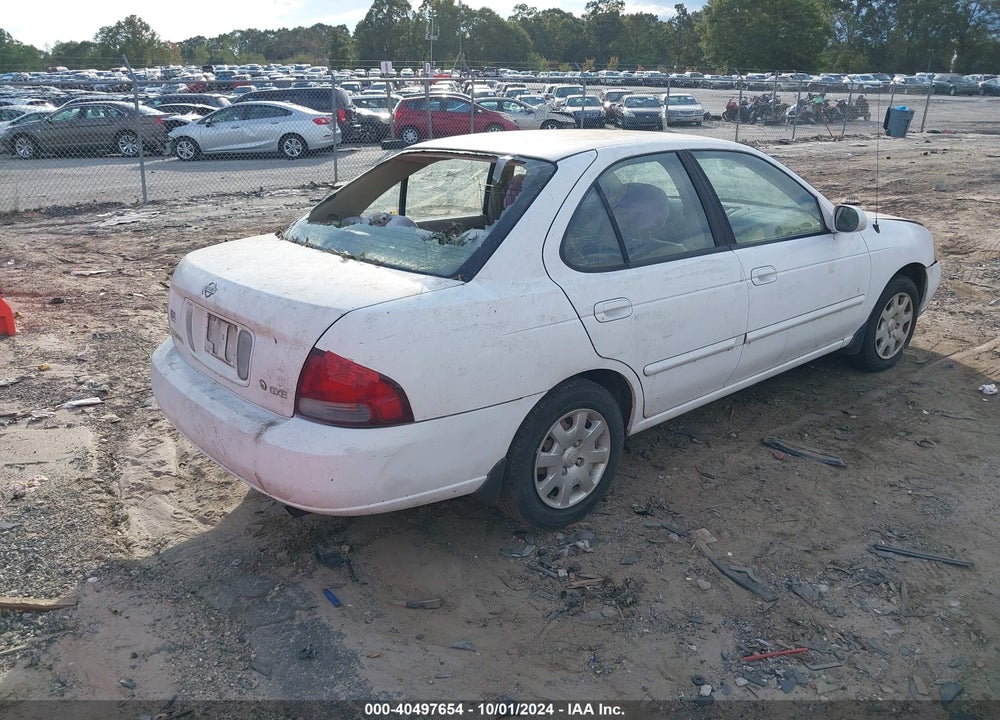 2001 NISSAN SENTRA GXE VIN: 3N1CB51D71L493219