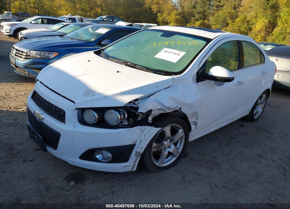 2012 CHEVROLET SONIC VIN: 1G1JE5SH6C4122339