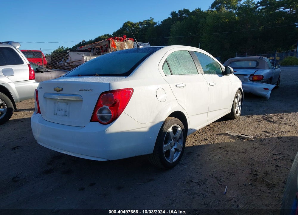 2012 CHEVROLET SONIC VIN: 1G1JE5SH6C4122339