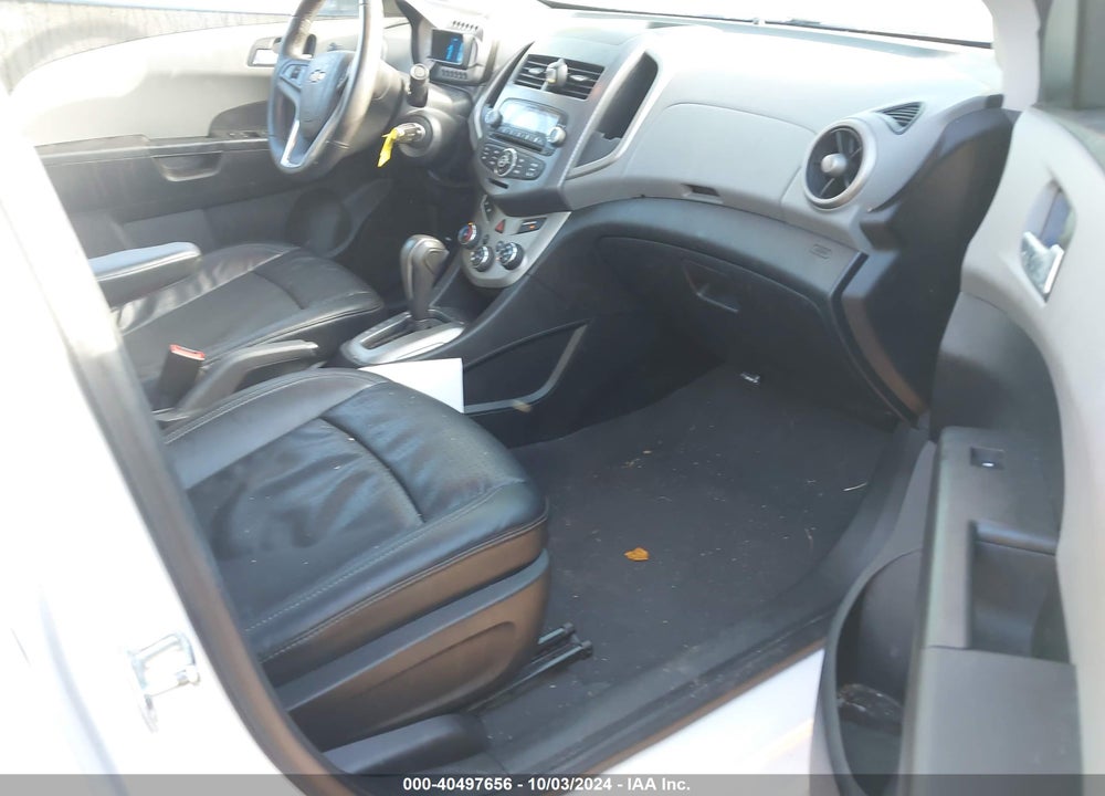 2012 CHEVROLET SONIC VIN: 1G1JE5SH6C4122339