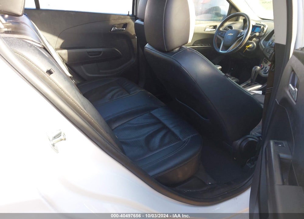 2012 CHEVROLET SONIC VIN: 1G1JE5SH6C4122339
