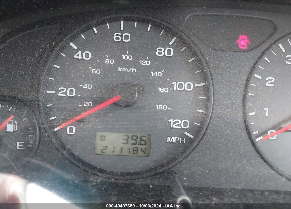 2002 SUBARU FORESTER S VIN: JF1SF65522G711133