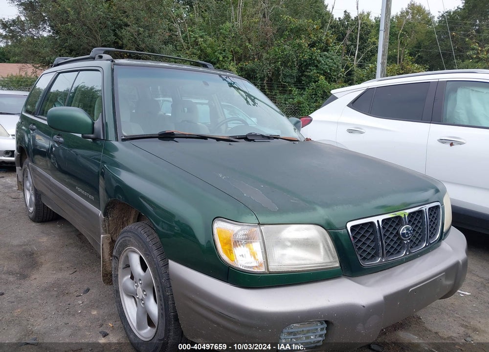 2002 SUBARU FORESTER S VIN: JF1SF65522G711133